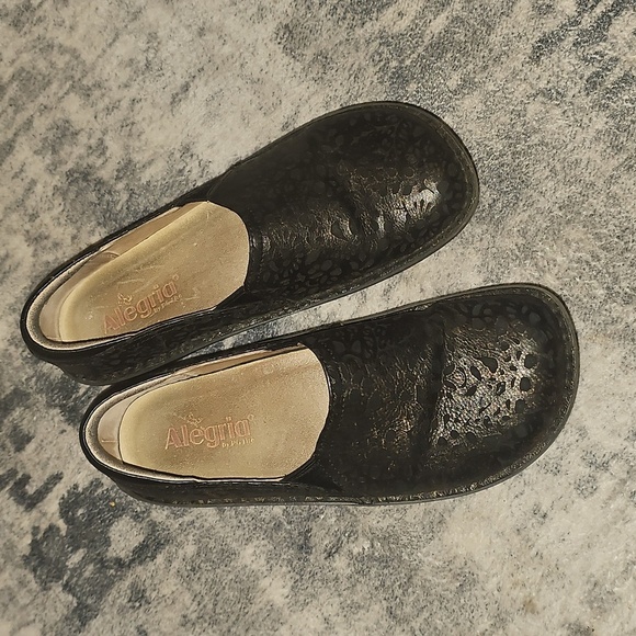 Alegria Women's Debra Treasure Shoes Clogs Black Size 38 - Picture 2 of 7